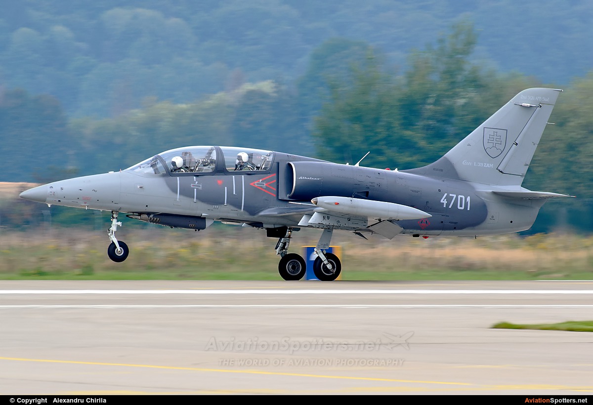 Slovakia - Air Force  -  L-39ZAM Albatros  (4701) By Alexandru Chirila (allex)