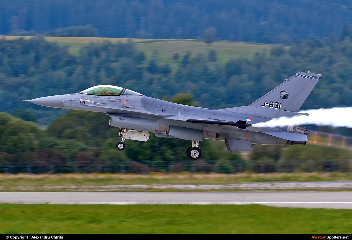 Netherlands - Air Force  -  F-16AM Fighting Falcon  (J-631) By Alexandru Chirila (allex)