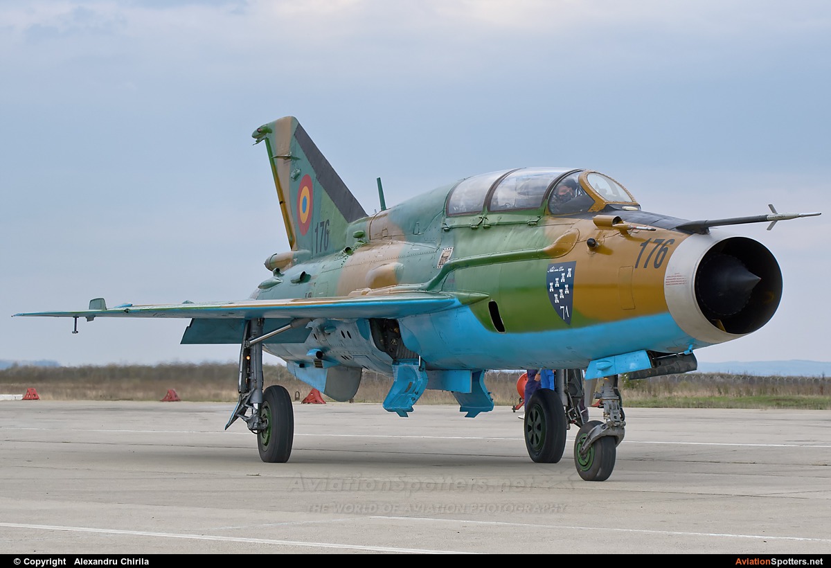 Romania - Air Force  -  MiG-21 UM  LanceR B  (176) By Alexandru Chirila (allex)