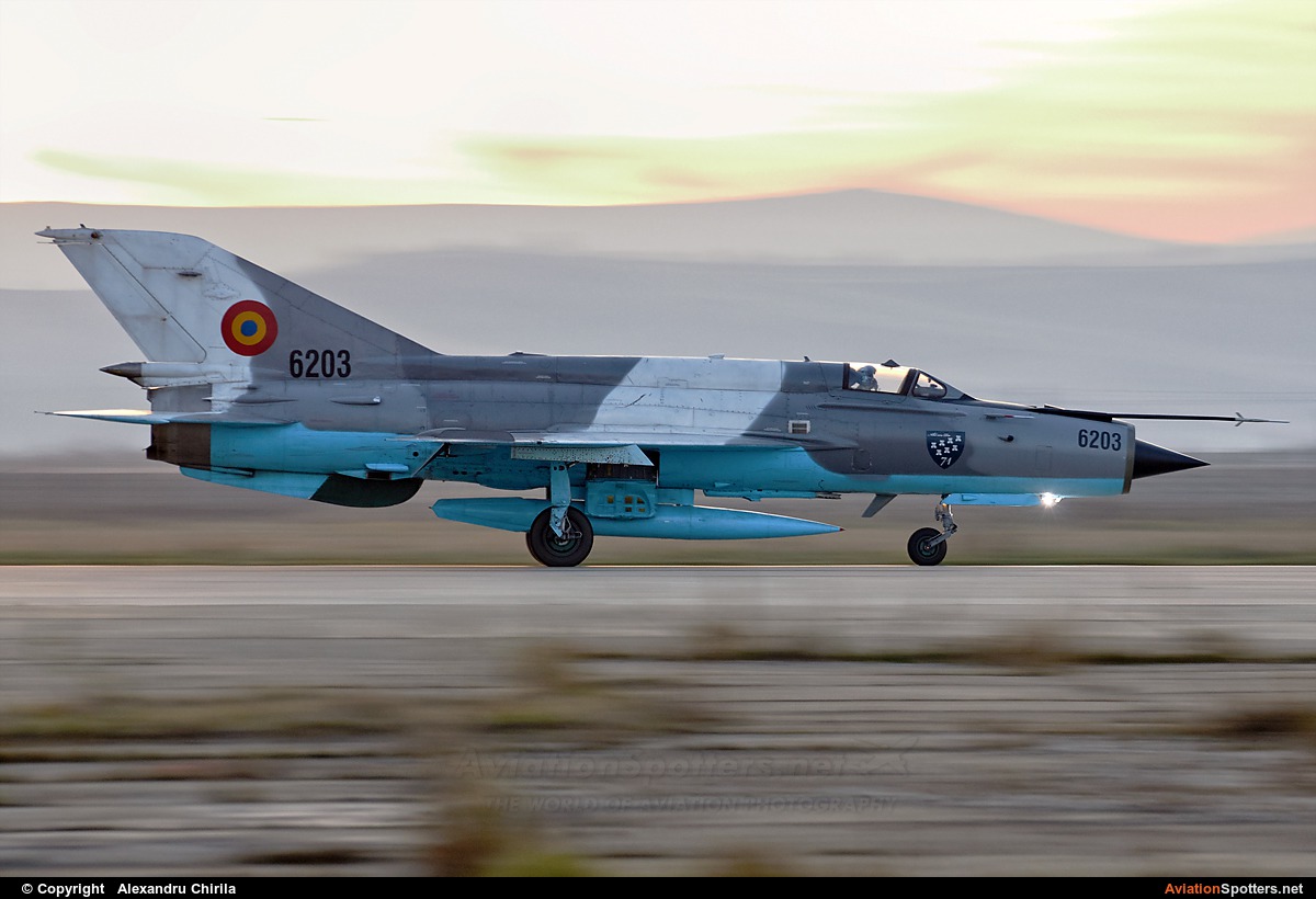 Romania - Air Force  -  MiG-21 LanceR C  (6203) By Alexandru Chirila (allex)