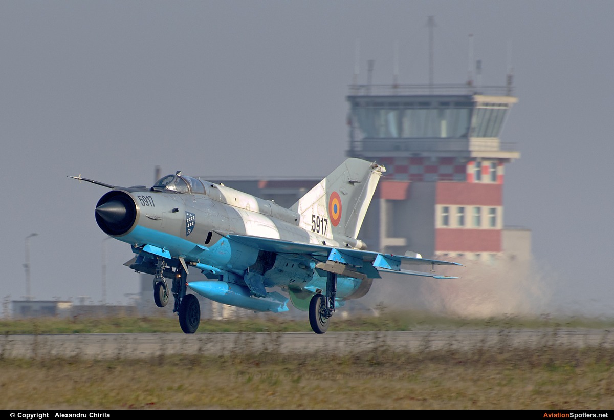 Romania - Air Force  -  MiG-21 LanceR C  (5917) By Alexandru Chirila (allex)