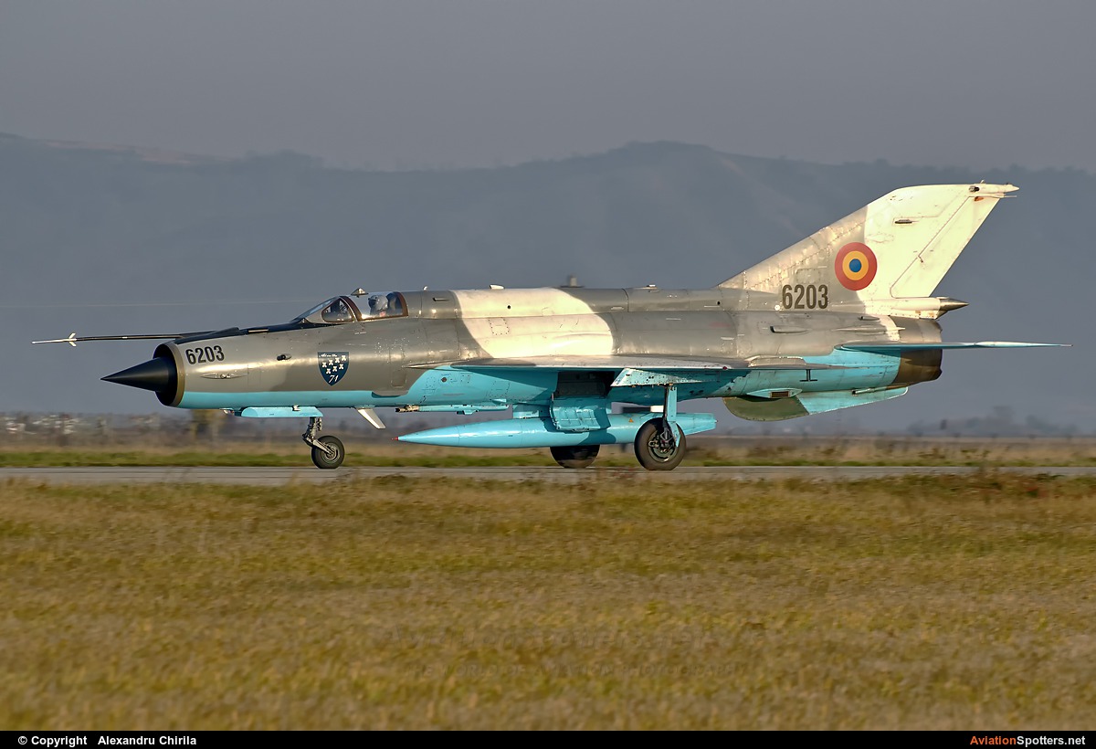 Romania - Air Force  -  MiG-21 LanceR C  (6203) By Alexandru Chirila (allex)