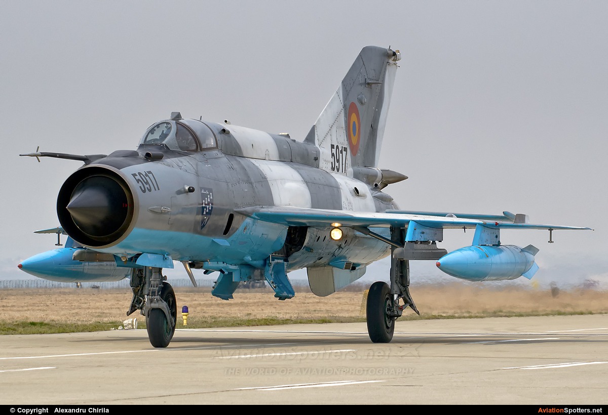 Romania - Air Force  -  MiG-21 LanceR C  (5917) By Alexandru Chirila (allex)