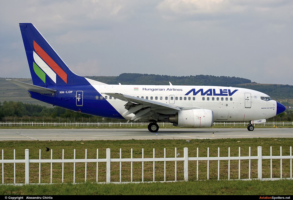 Malev  -  737-600  (HA-LOF) By Alexandru Chirila (allex)