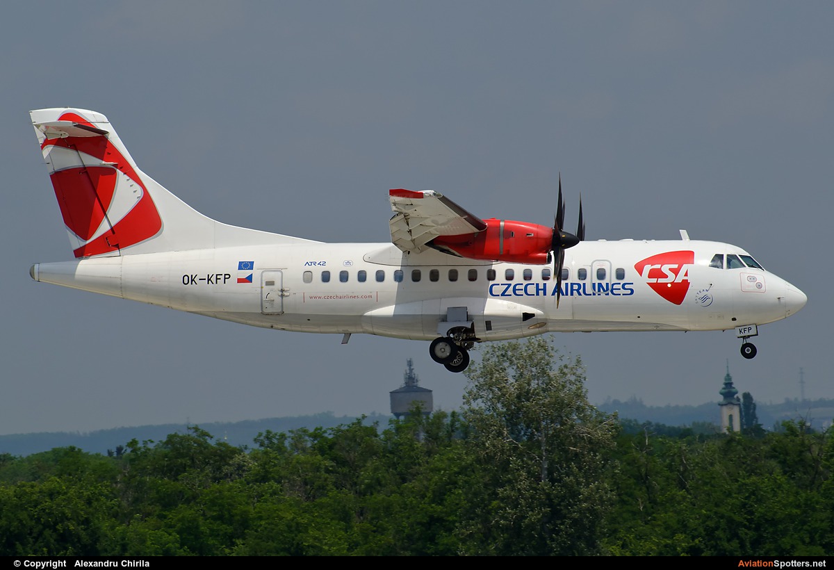 CSA - Czech Airlines  -  42  (OK-KFP) By Alexandru Chirila (allex)
