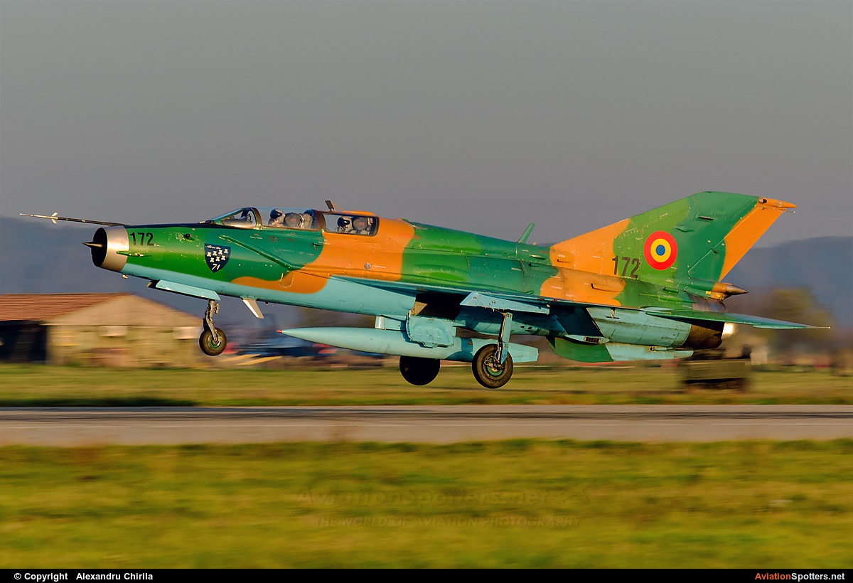 Romania - Air Force  -  MiG-21 UM  LanceR B  (172) By Alexandru Chirila (allex)