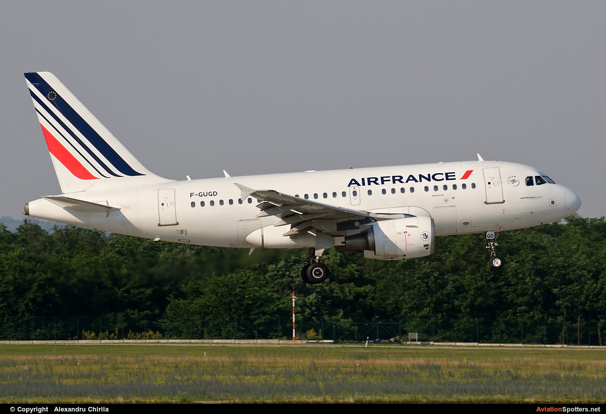 Air France  -  A318  (F-GUGD) By Alexandru Chirila (allex)