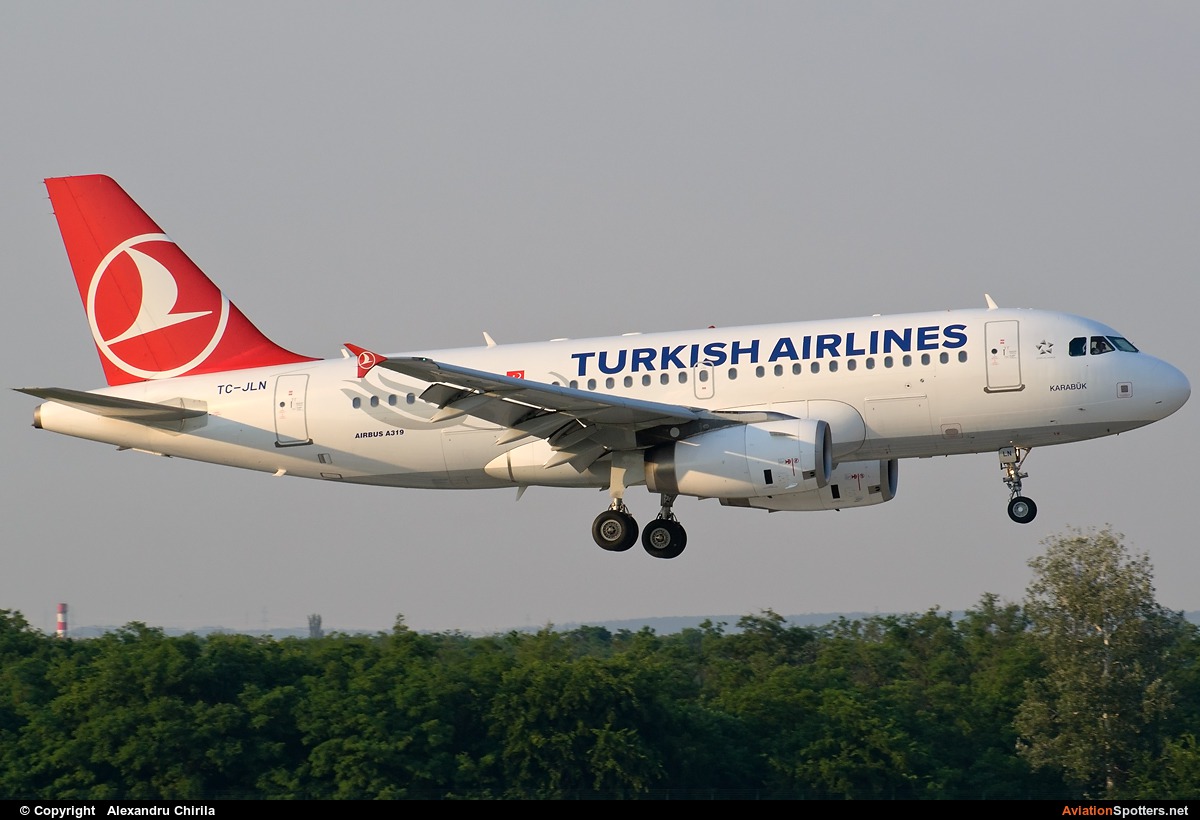 Turkish Airlines  -  A319  (TC-JLN) By Alexandru Chirila (allex)