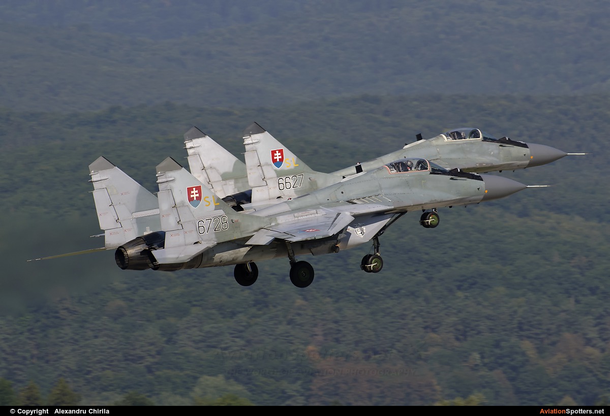 Slovakia - Air Force  -  MiG-29AS  (6728) By Alexandru Chirila (allex)