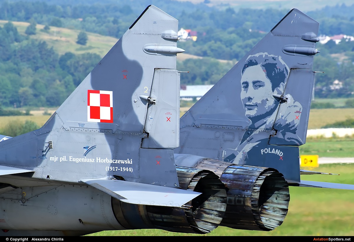 Poland - Air Force  -  MiG-29A  (114) By Alexandru Chirila (allex)