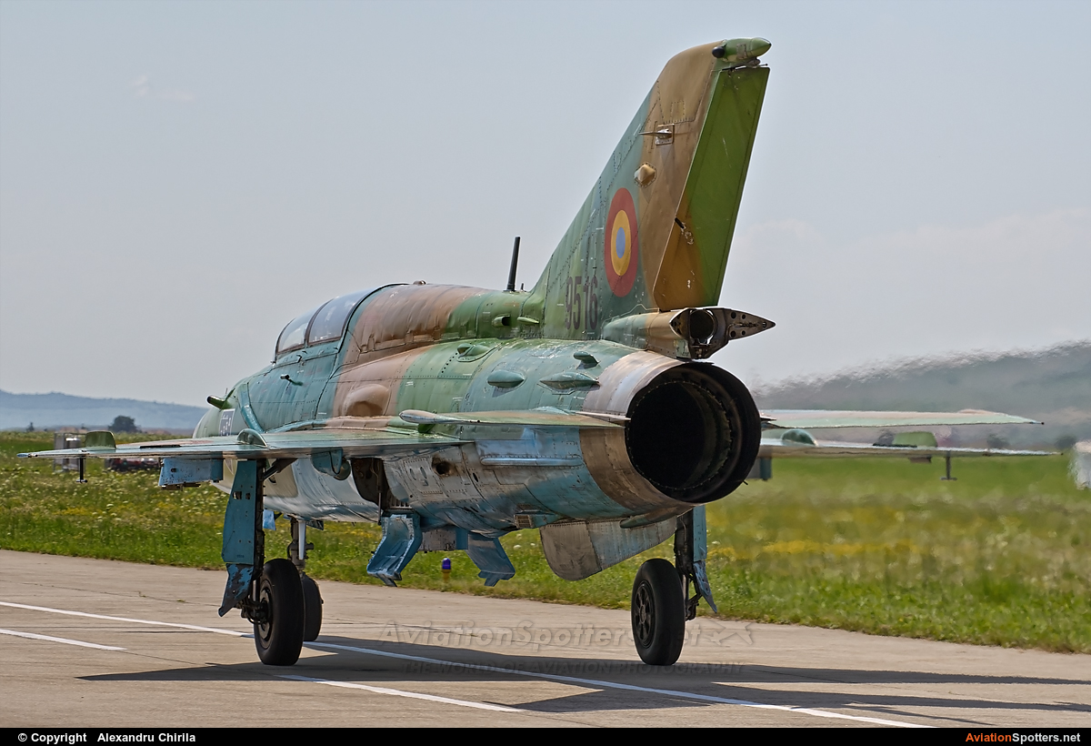 Romania - Air Force  -  MiG-21 UM  LanceR B  (9516) By Alexandru Chirila (allex)