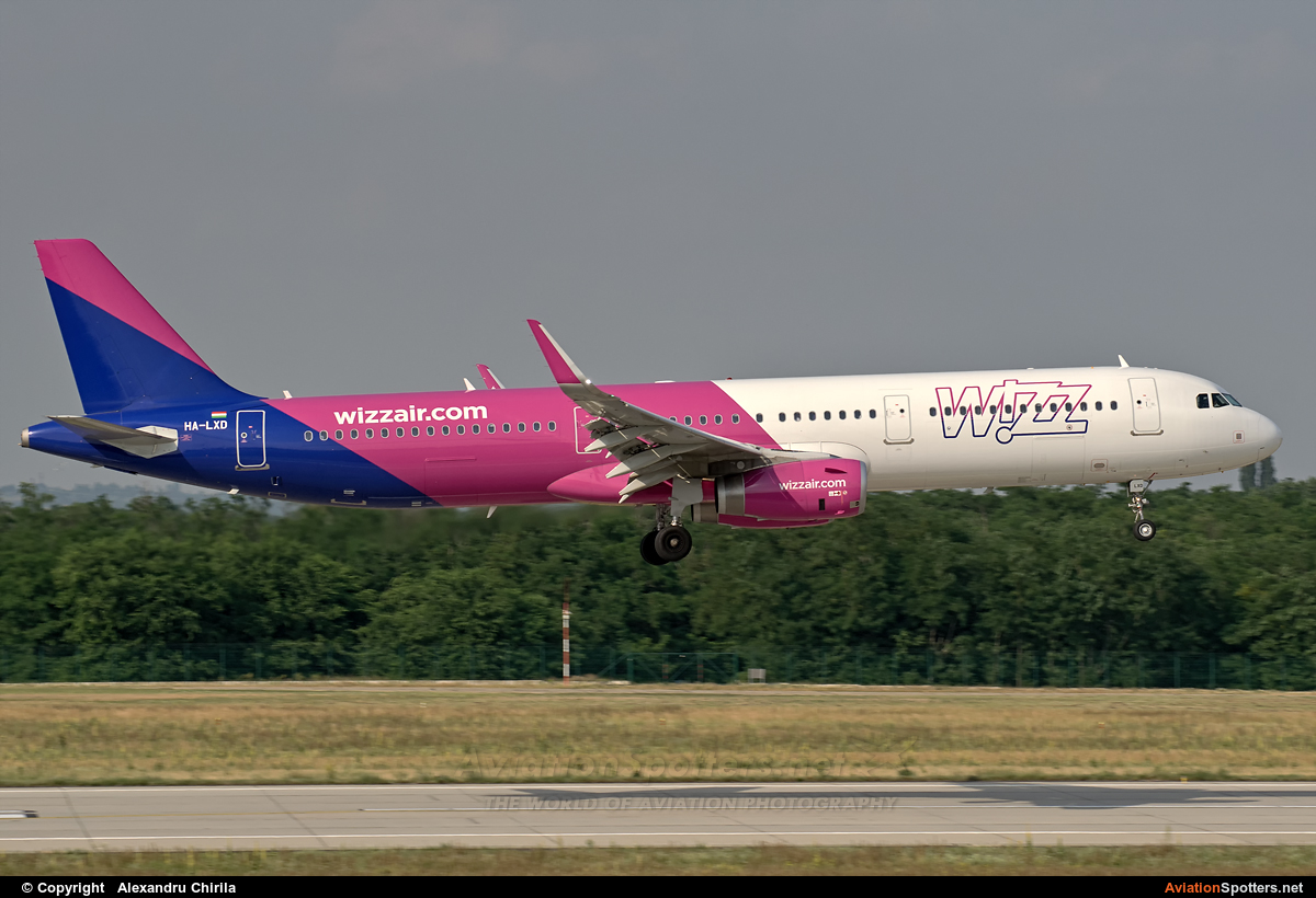 Wizz Air  -  A321-231  (HA-LXD) By Alexandru Chirila (allex)