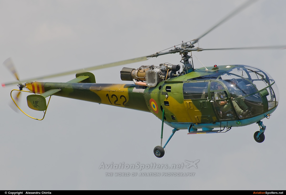 Romania - Air Force  -  SA-316B Alouette III  (122) By Alexandru Chirila (allex)