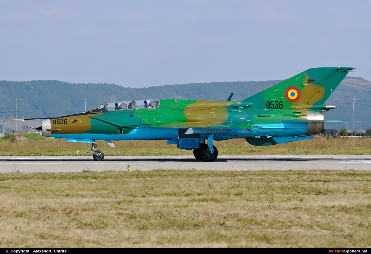 Romania - Air Force  -  MiG-21 UM  LanceR B  (9536) By Alexandru Chirila (allex)