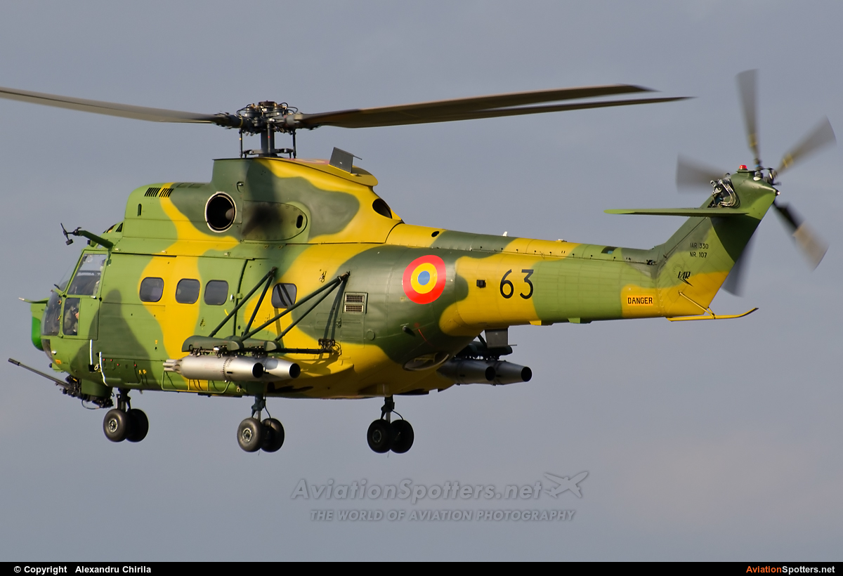 Romania - Air Force  -  IAR 330L-Socat Puma  (63) By Alexandru Chirila (allex)