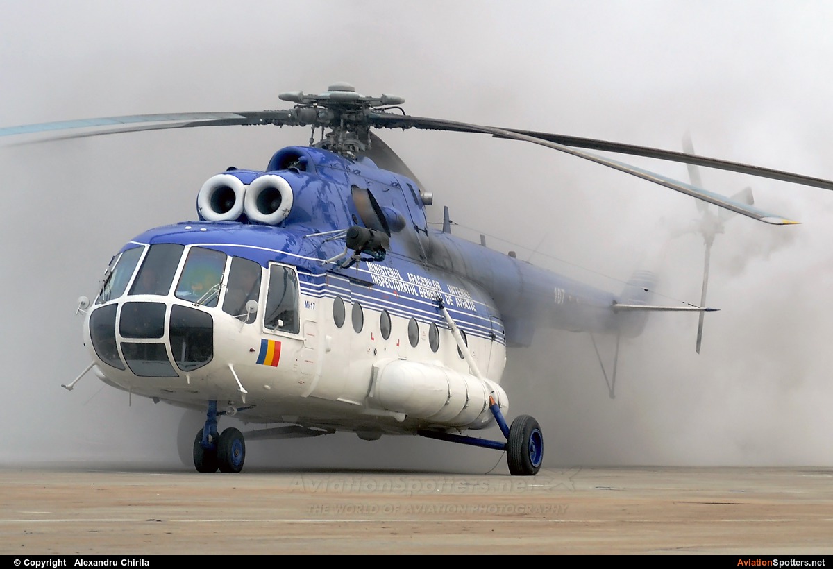 Romania - Police  -  Mi-17-1V  (107) By Alexandru Chirila (allex)
