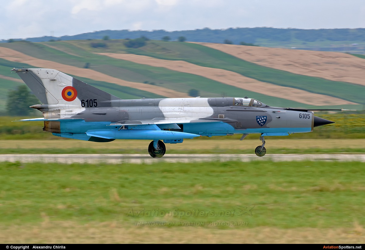 Romania - Air Force  -  MiG-21 LanceR C  (6105) By Alexandru Chirila (allex)
