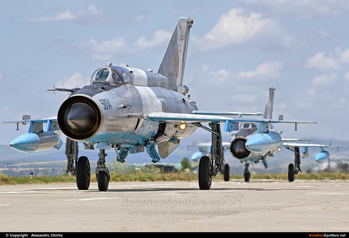 Romania - Air Force  -  MiG-21 LanceR C  (5834) By Alexandru Chirila (allex)