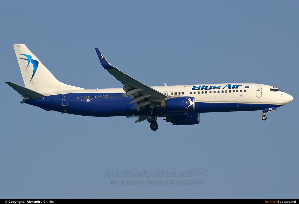 Blue Air  -  737-800  (YR-BMC) By Alexandru Chirila (allex)