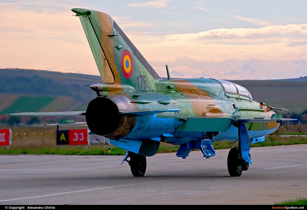 Romania - Air Force  -  MiG-21 UM  LanceR B  (176) By Alexandru Chirila (allex)