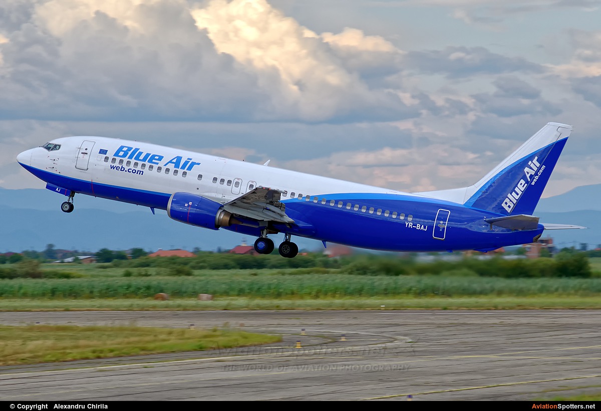 Blue Air  -  737-400  (YR-BAJ) By Alexandru Chirila (allex)