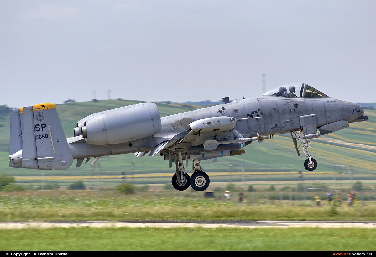 USA - Air Force  -  A-10 Thunderbolt II  (82-650) By Alexandru Chirila (allex)