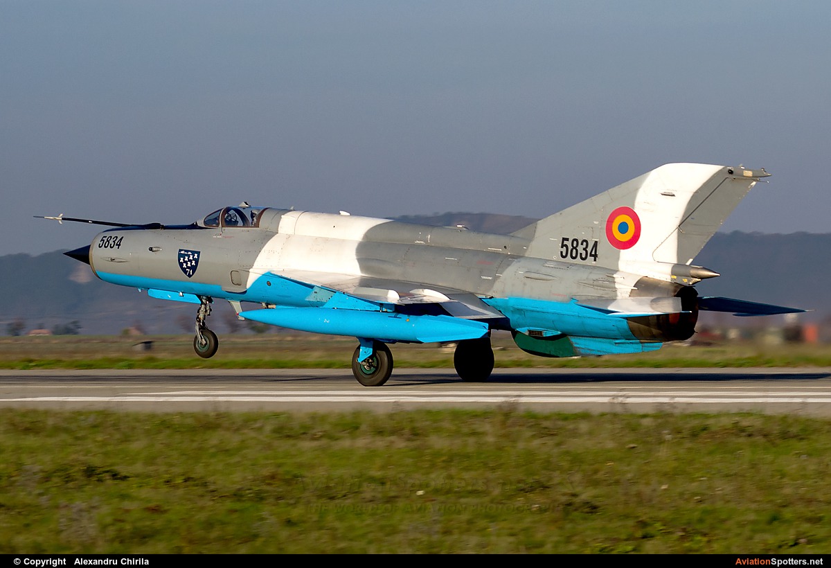 Romania - Air Force  -  MiG-21 LanceR C  (5834) By Alexandru Chirila (allex)