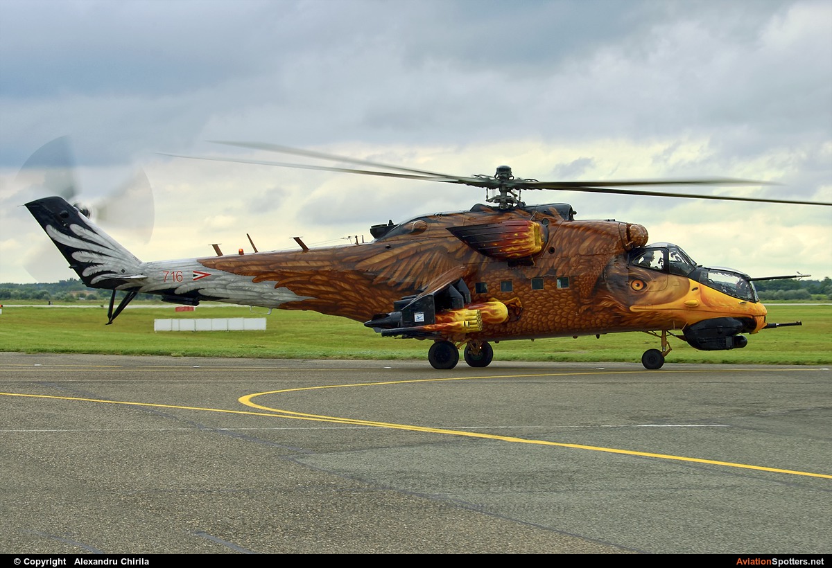 Hungary - Air Force  -  Mi-24V  (716) By Alexandru Chirila (allex)