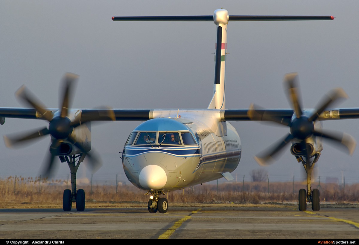 Malev  -  DHC-8-400Q Dash 8  (HA-LQD) By Alexandru Chirila (allex)