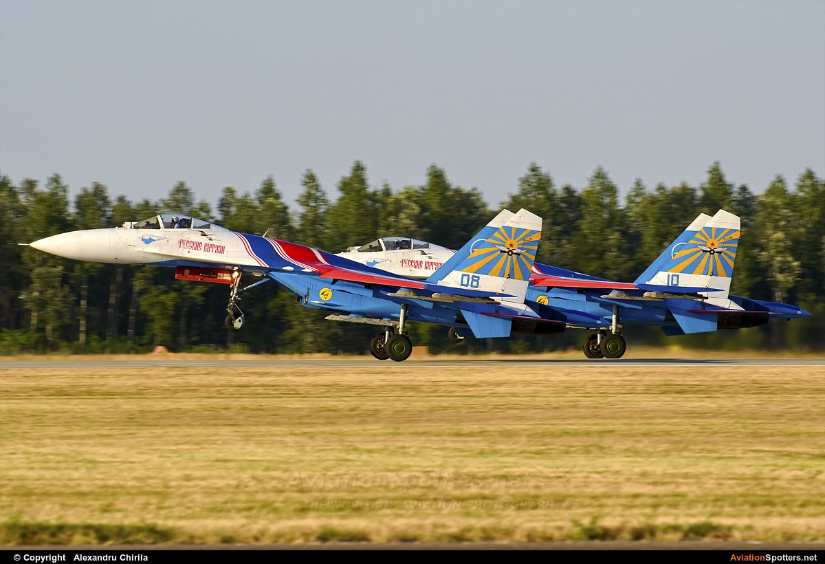 Russia - Air Force : Russian Knights  -  Su-27  (08 BLUE) By Alexandru Chirila (allex)