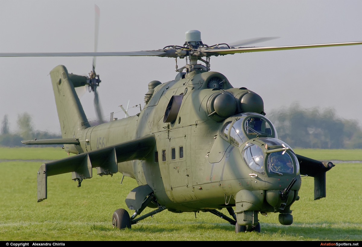 Poland - Air Force  -  Mi-24V  (456) By Alexandru Chirila (allex)