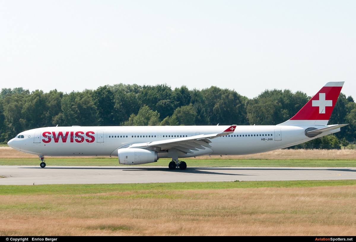 Swiss International  -  A330-300  (HB-JHN) By Enrico Berger (Nord Spotter)