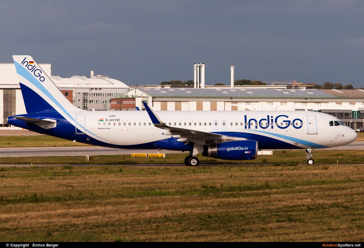 IndiGo  -  A320-232  (D-AVVW) By Enrico Berger (Nord Spotter)