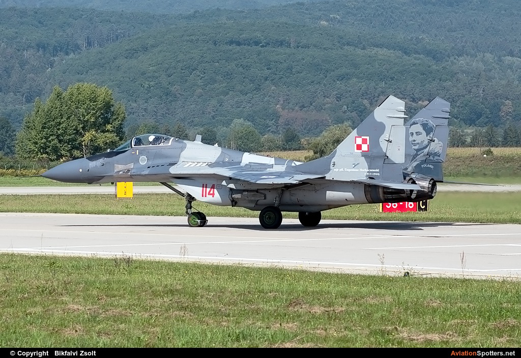 Poland - Air Force  -  MiG-29A  (114) By Bikfalvi Zsolt (Floyd)