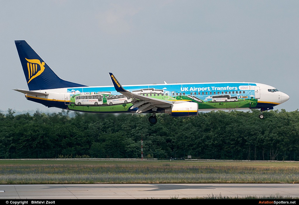 Ryanair  -  737-8AS  (EI-EMK) By Bikfalvi Zsolt (Floyd)