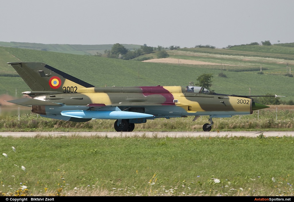 Romania - Air Force  -  MiG-21 LanceR A  (3002) By Bikfalvi Zsolt (Floyd)