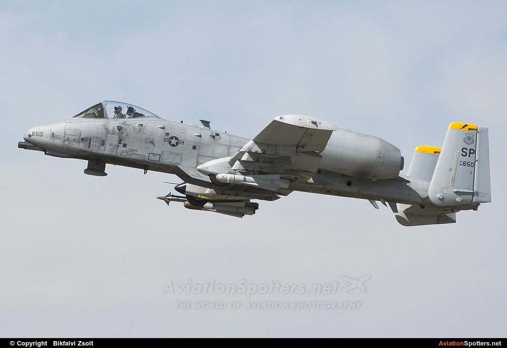 USA - Air Force  -  A-10 Thunderbolt II  (0650) By Bikfalvi Zsolt (Floyd)