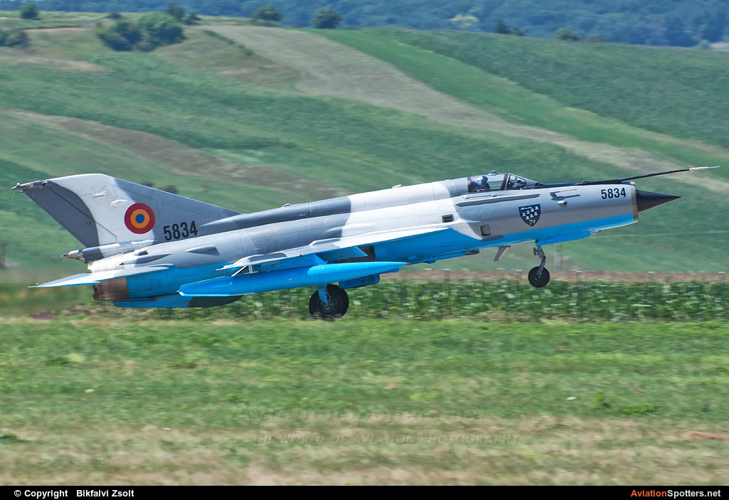 Romania - Air Force  -  MiG-21 LanceR C  (5834) By Bikfalvi Zsolt (Floyd)