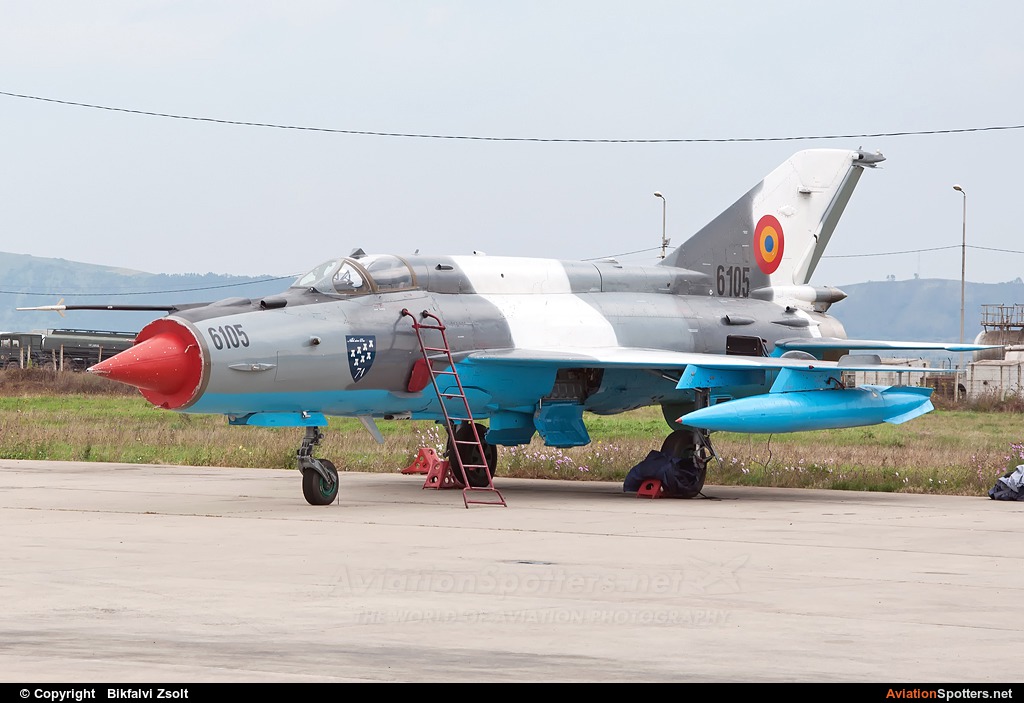 Romania - Air Force  -  MiG-21 LanceR C  (6105) By Bikfalvi Zsolt (Floyd)