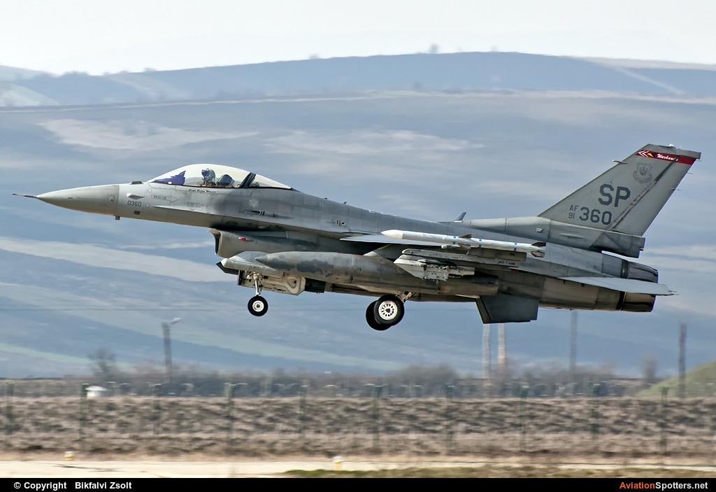 USA - Air Force  -  F-16CM Fighting Falcon  (91-0360) By Bikfalvi Zsolt (Floyd)