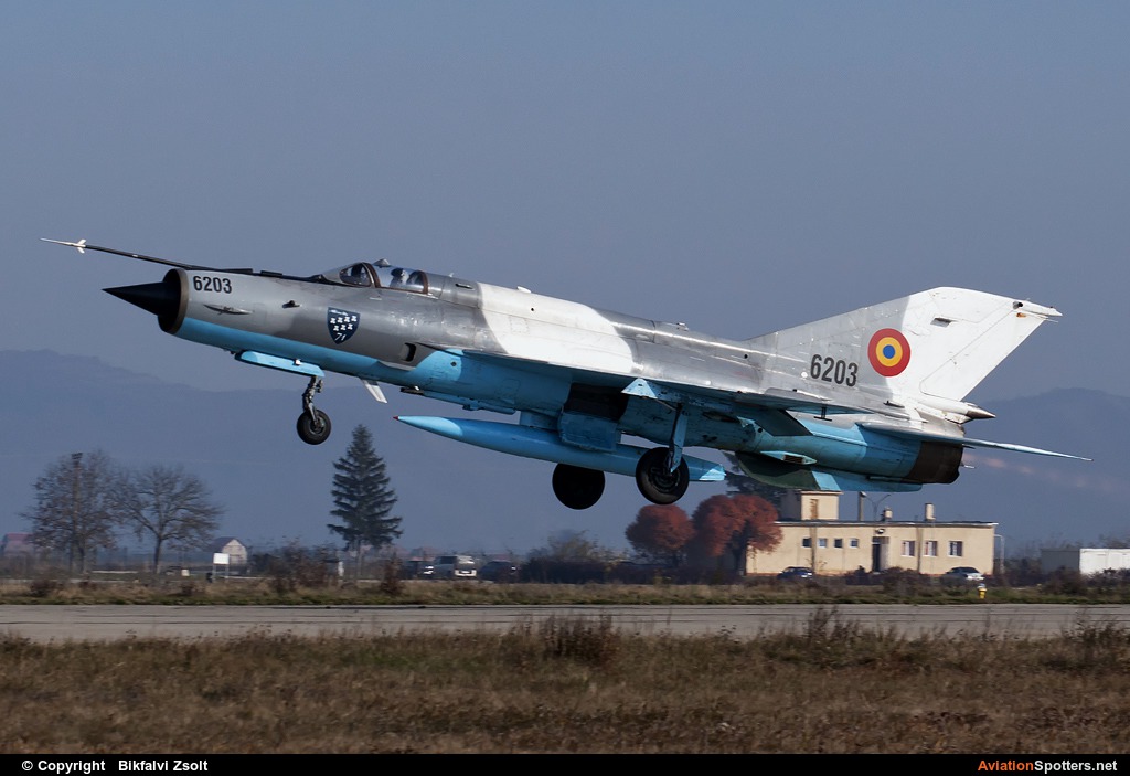 Romania - Air Force  -  MiG-21 LanceR C  (6203) By Bikfalvi Zsolt (Floyd)