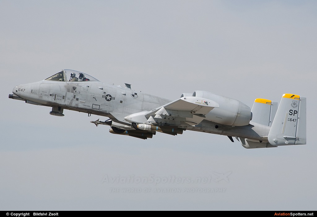 USA - Air Force  -  A-10 Thunderbolt II  (82-0647) By Bikfalvi Zsolt (Floyd)