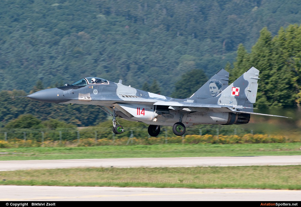 Poland - Air Force  -  MiG-29A  (114) By Bikfalvi Zsolt (Floyd)