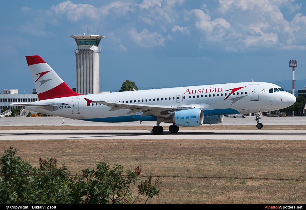 Austrian Airlines  -  A320  (OE-LBK) By Bikfalvi Zsolt (Floyd)