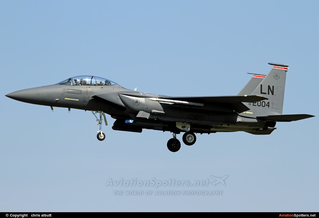USA - Air Force  -  F-15E Strike Eagle  (01-2004) By chris albutt (ctt2706)