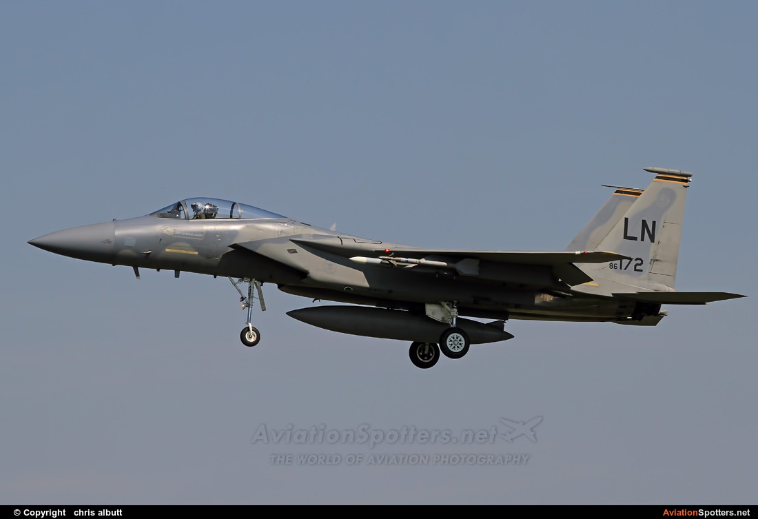 USA - Air Force  -  F-15C Eagle  (86-0172) By chris albutt (ctt2706)