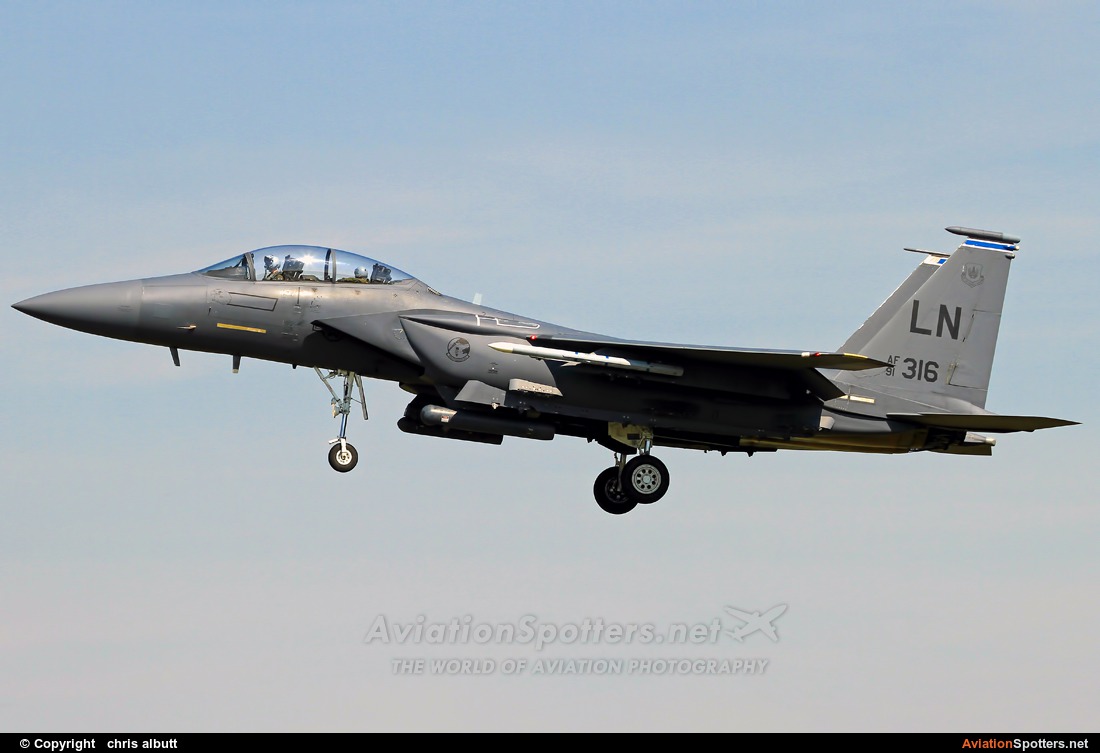 USA - Air Force  -  F-15E Strike Eagle  (96-0202) By chris albutt (ctt2706)