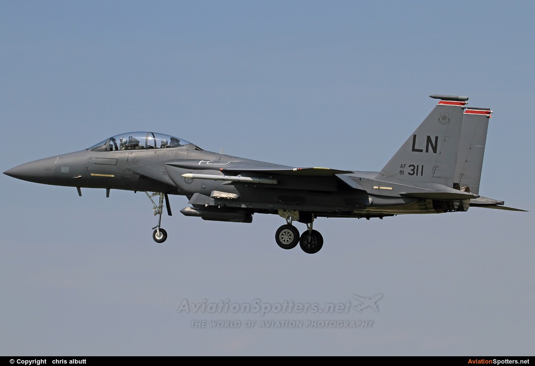 USA - Air Force  -  F-15E Strike Eagle  (91-0311) By chris albutt (ctt2706)
