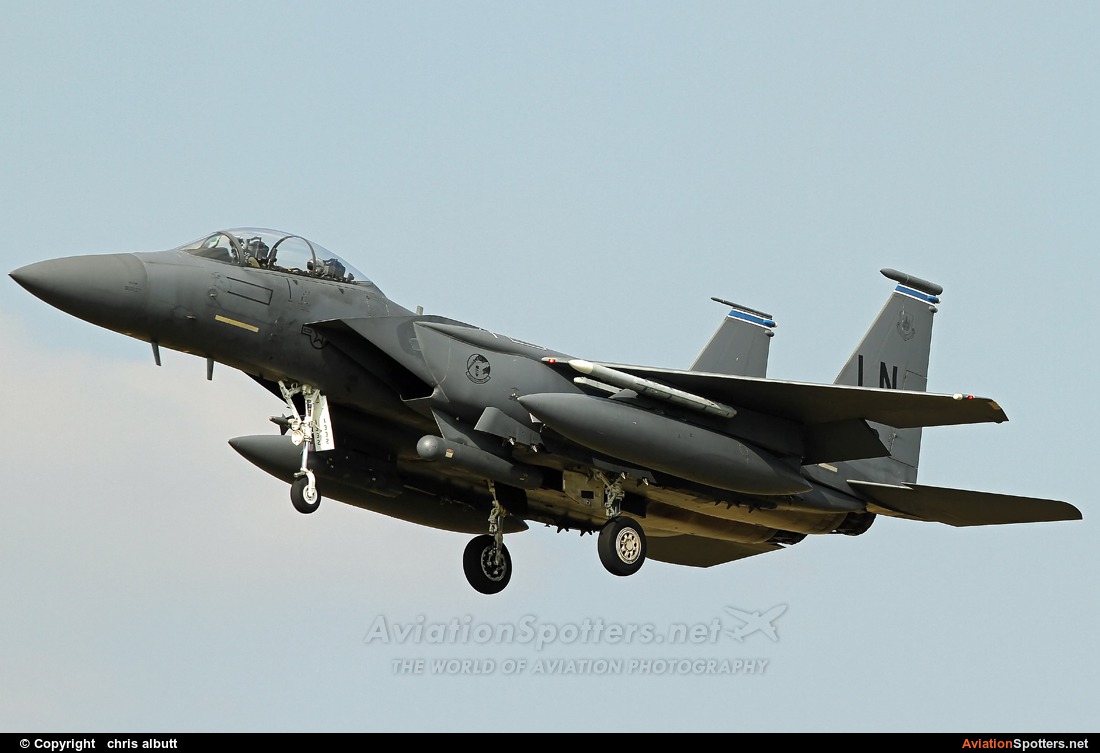 USA - Air Force  -  F-15E Strike Eagle  (91-0332) By chris albutt (ctt2706)