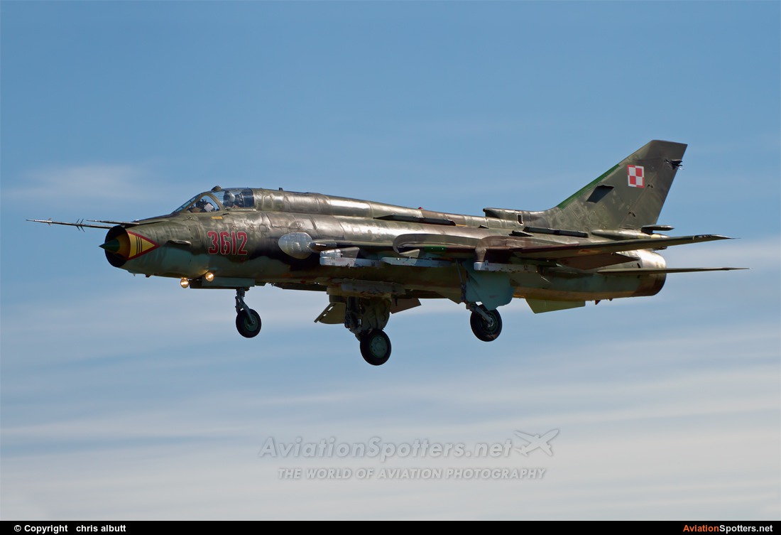 Poland - Air Force  -  Su-22M-4  (3612) By chris albutt (ctt2706)